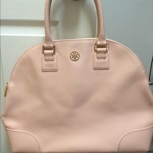 Light pink Tory Burch Robinson Dome